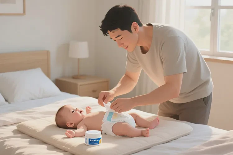 新生儿屁股上容易起湿疹可以根治吗(图2)