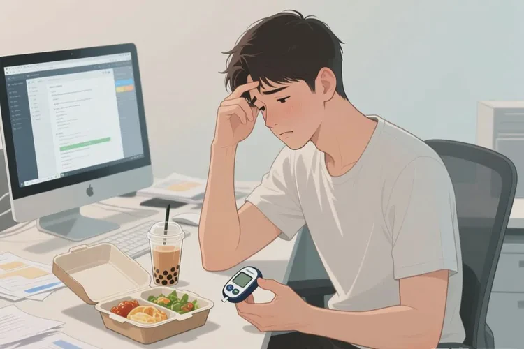 30岁中餐血糖9点9是怎么回事(图1)