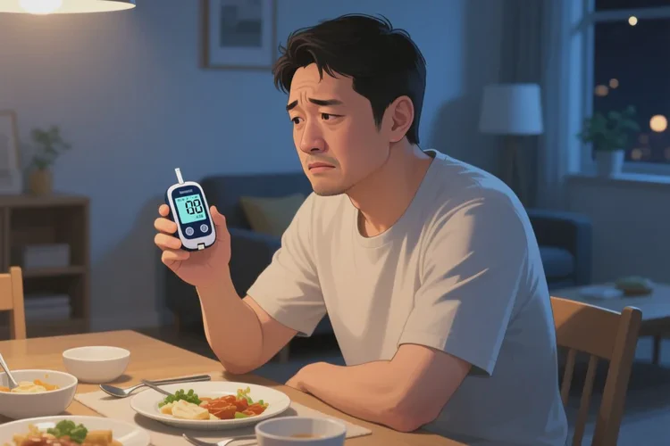 30岁晚餐血糖18.6是怎么回事(图1)