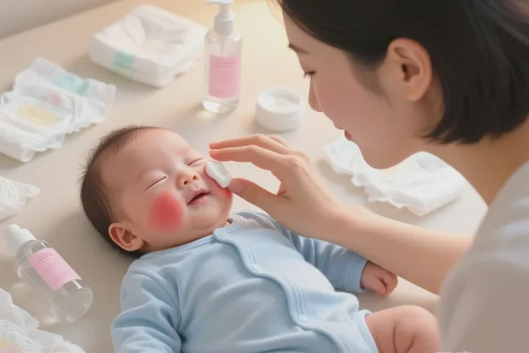 小儿脸上容易起湿疹可以根治吗(图1)