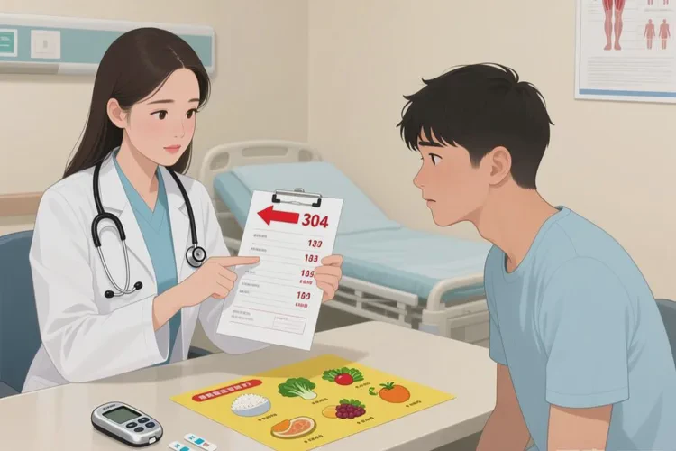 30岁中餐血糖9点6是怎么回事(图4)