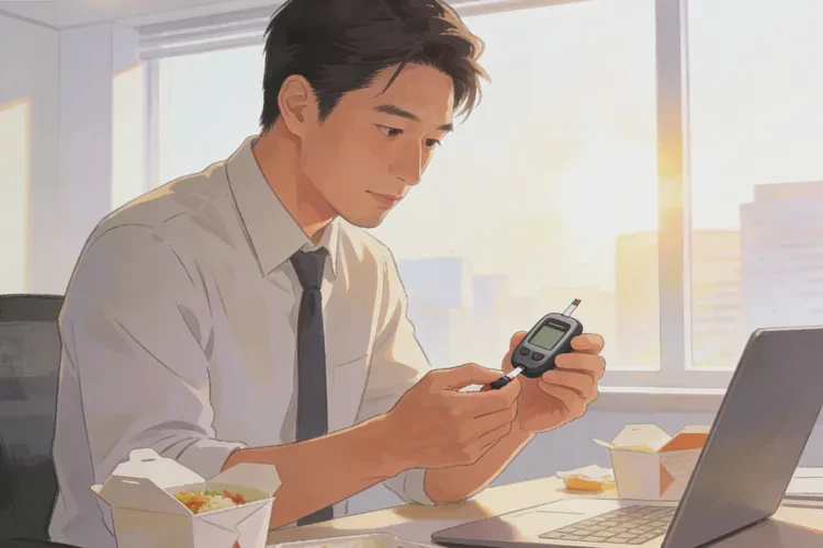 30岁中餐血糖13.7是怎么回事(图1)