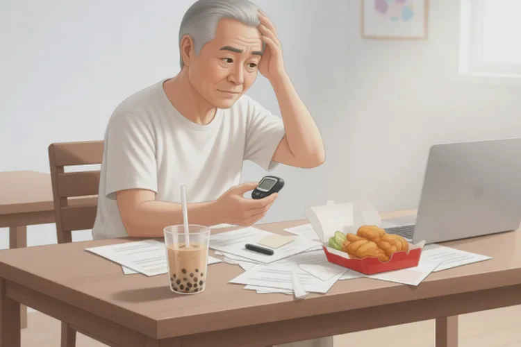 29岁晚餐血糖24.3是怎么回事(图1)