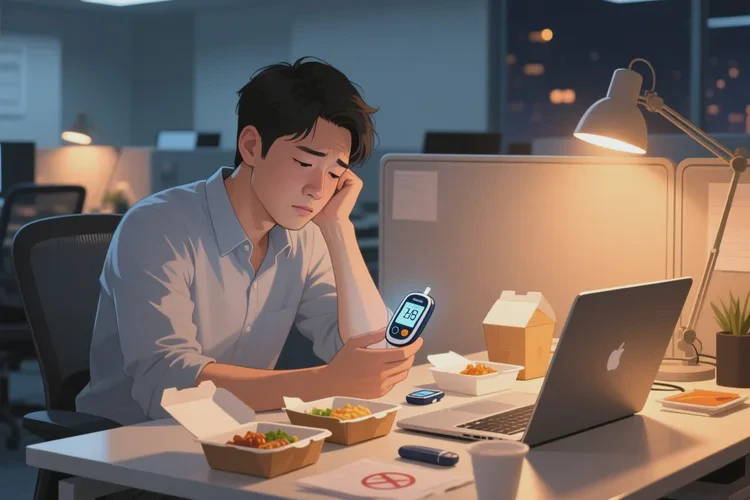 30岁中餐血糖13点2是怎么回事(图1)