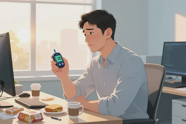 30岁早餐血糖17点2是怎么回事(图1)