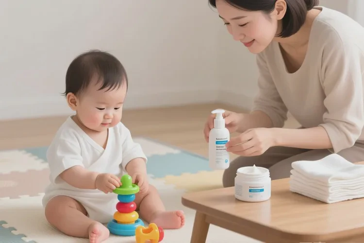 小儿脖子出现湿疹可以根治吗(图2)