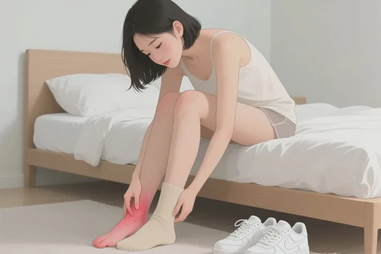 女性脚上容易起湿疹可以根治吗(图1)