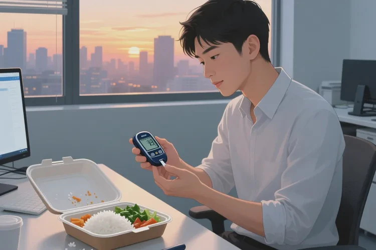 30岁中餐血糖11.5是怎么回事(图1)