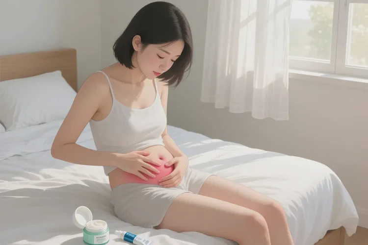 女性肚子上经常起湿疹能根治吗(图1)