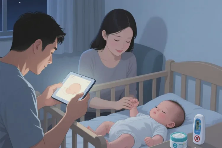 小儿脸上偶尔起湿疹可以根治吗(图4)