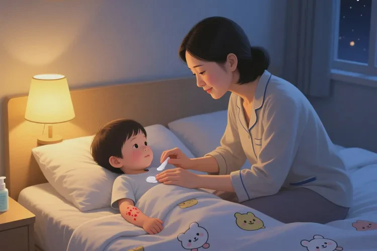 小儿四肢有湿疹能根治吗(图1)