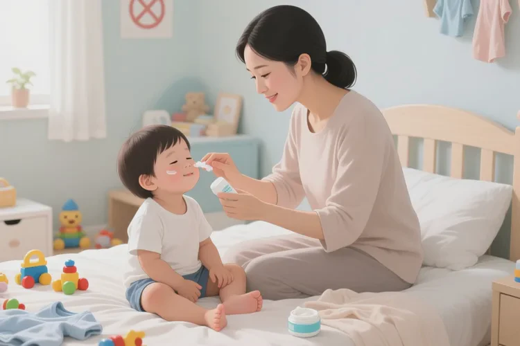 小儿肚子出湿疹可以根治吗(图1)