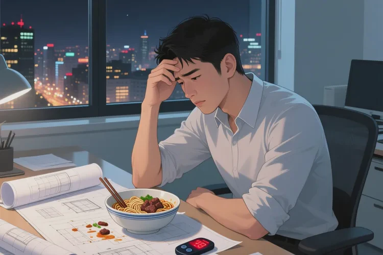 30岁中餐血糖21.7是怎么回事(图1)