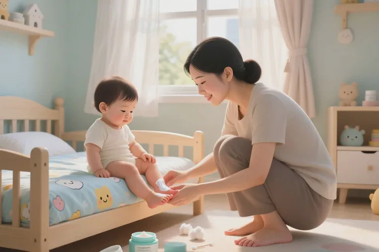 小儿脚上经常起湿疹能根治吗(图1)