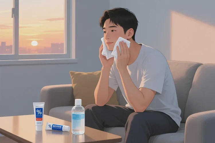 男生脸上容易长湿疹可以根治吗(图2)