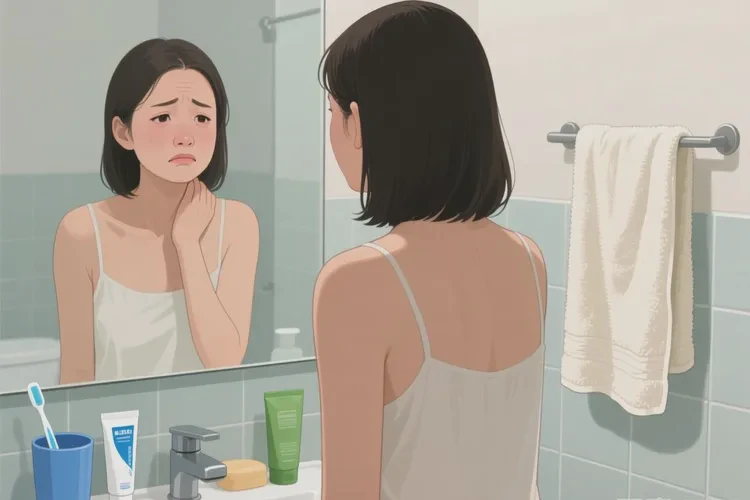 女性脖子偶尔起湿疹可以根治吗(图1)