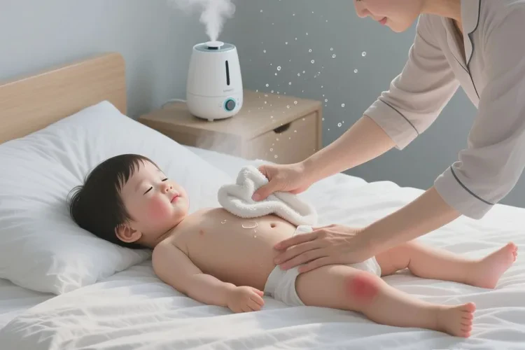 幼儿肚子上有湿疹可以根治吗(图2)