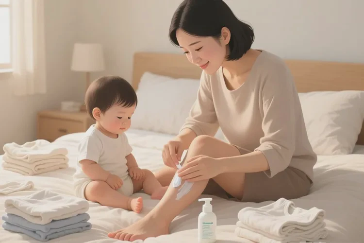 小儿大腿上经常长湿疹可以根治吗(图1)