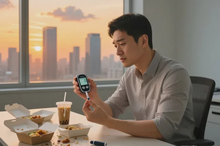 30岁中餐血糖12点2是怎么回事(图1)