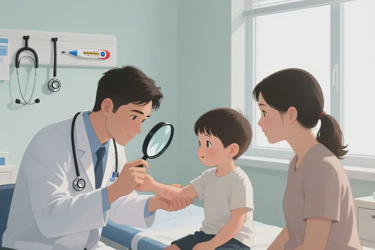 小儿四肢出现湿疹可以根治吗(图2)