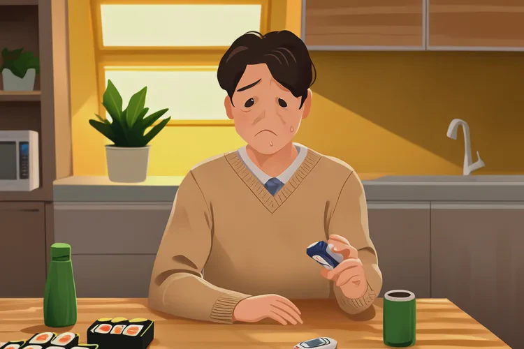 34岁晚餐血糖25.6是怎么回事(图1)