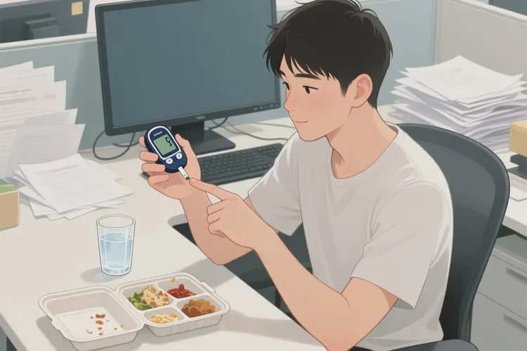 30岁中餐血糖24.3是怎么回事(图1)