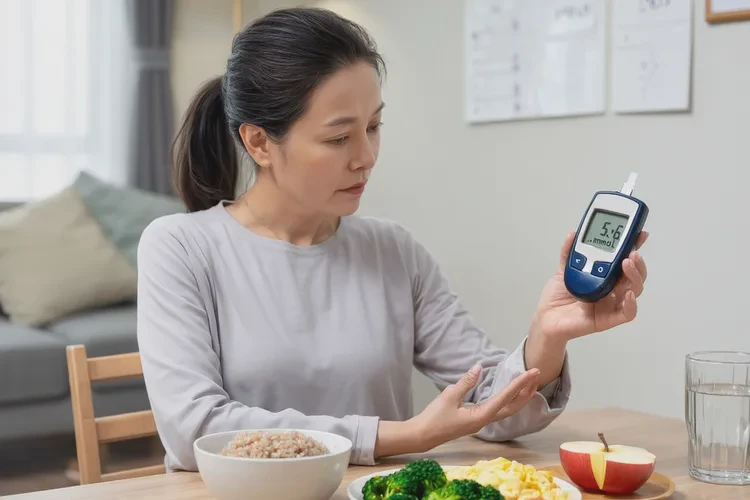 34岁晚餐血糖5点7是怎么回事(图1)