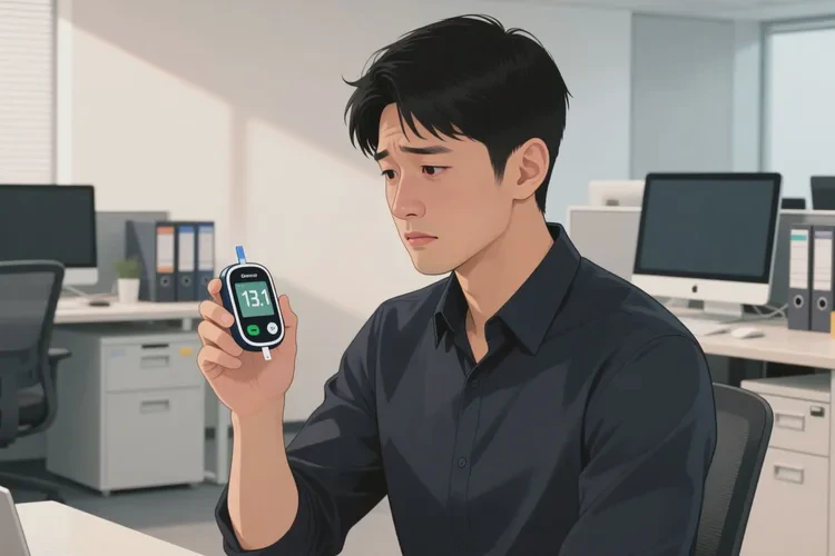 30岁中餐血糖13点1是怎么回事(图1)