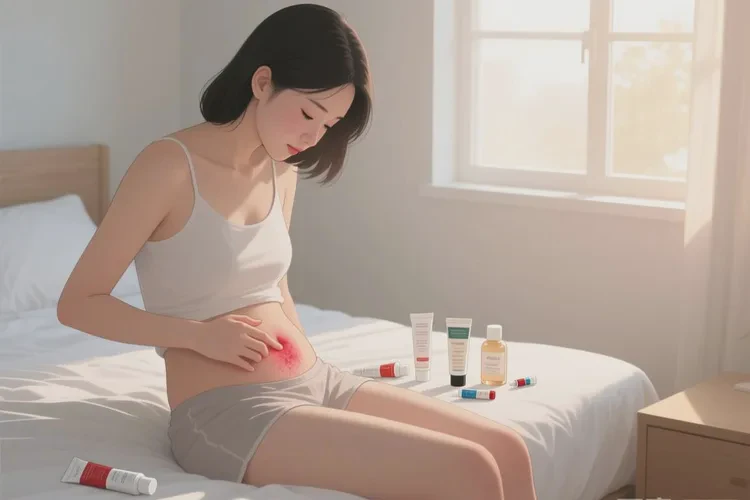 女性肚子上经常长湿疹可以根治吗(图1)