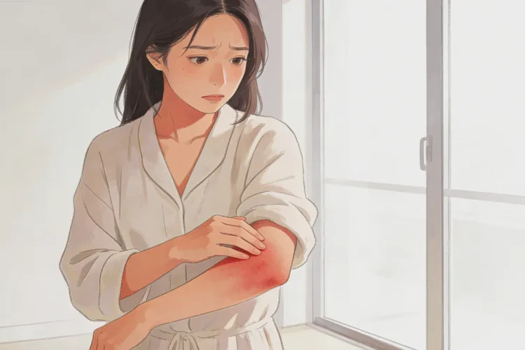 女生全身容易起湿疹可以根治吗(图1)