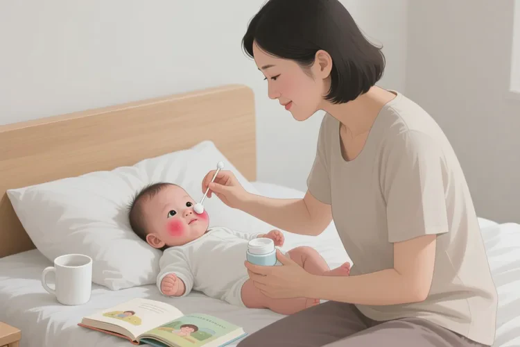 小儿面部起湿疹可以根治吗(图1)