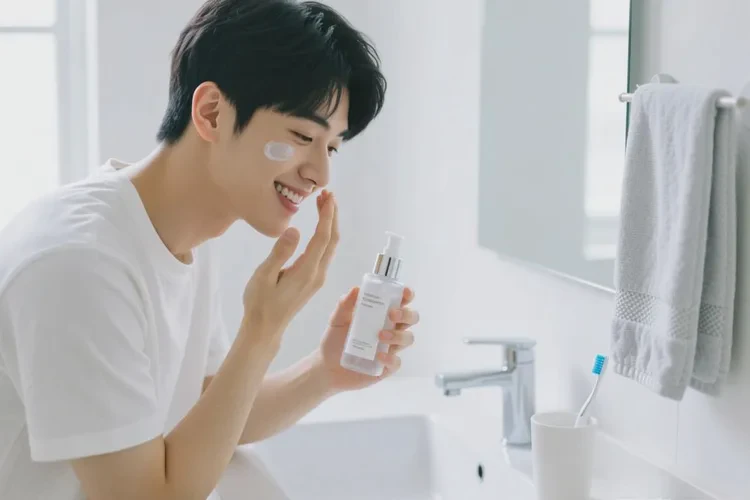 男生脸上长湿疹可以根治吗(图1)