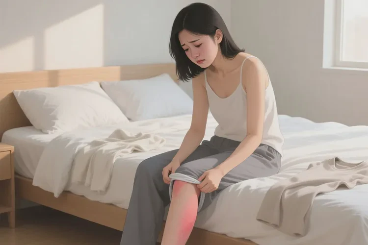 女生大腿容易起湿疹可以根治吗(图1)