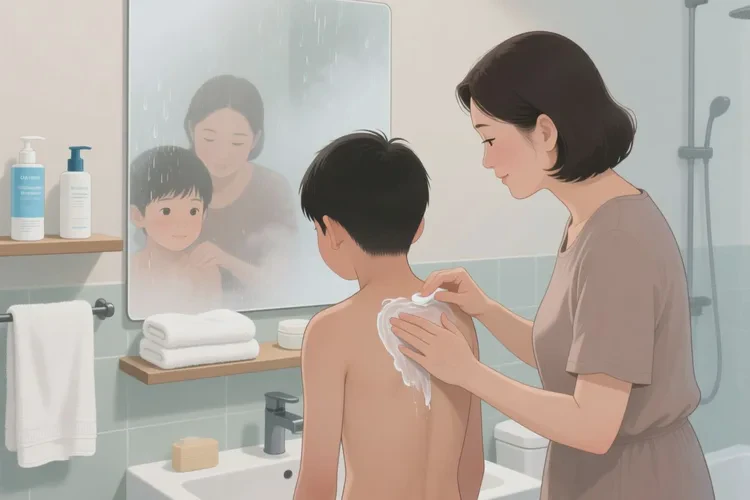 青少年脖子容易长湿疹可以根治吗(图4)