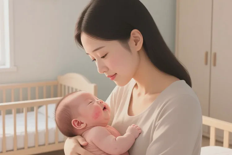 新生儿脖子上容易起湿疹可以根治吗(图1)