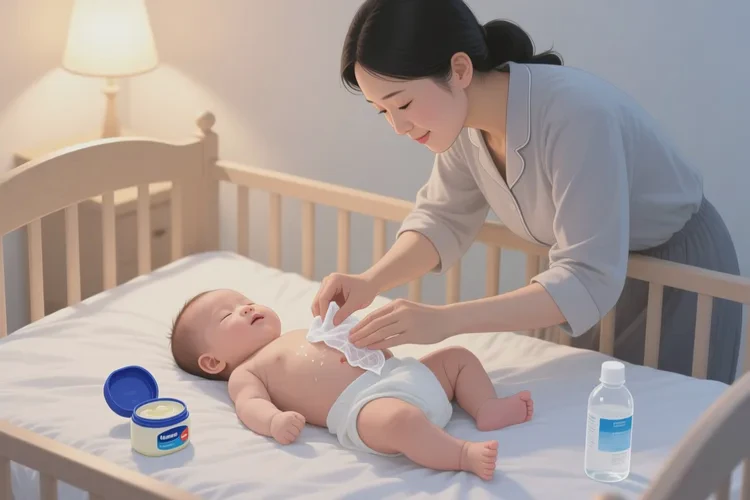 新生儿肚子上起湿疹可以根治吗(图1)