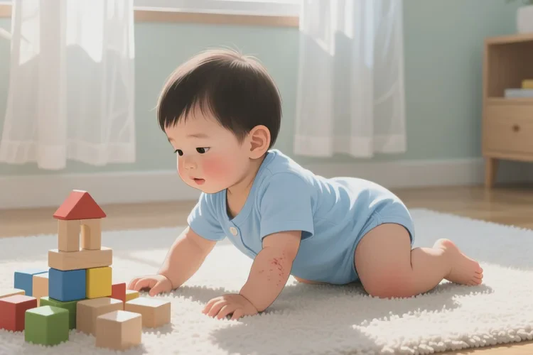 小儿身上容易长湿疹可以根治吗(图2)