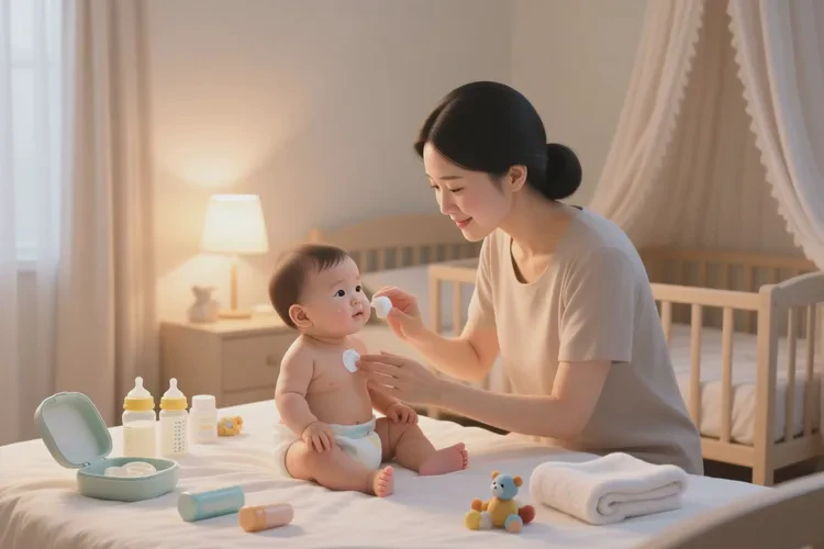 幼儿面部出现湿疹可以根治吗(图1)