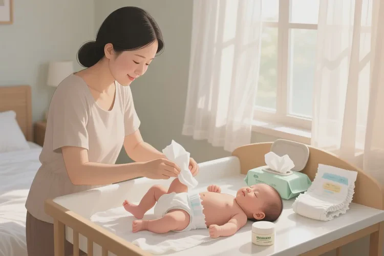 新生儿屁股上起湿疹可以根治吗(图1)