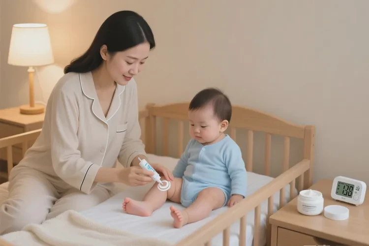 小儿大腿上有湿疹能根治吗(图1)