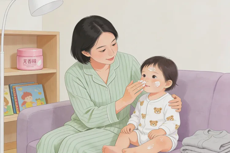 幼儿手臂上偶尔起湿疹可以根治吗(图1)