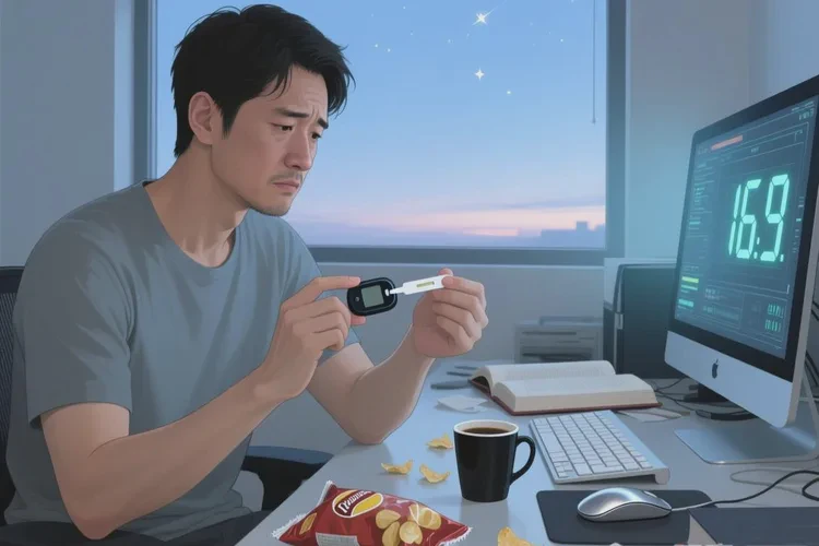 30岁早上空腹血糖16点5是怎么回事(图1)