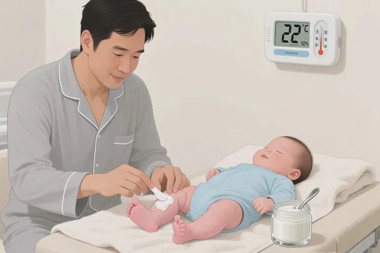 新生儿脚上经常起湿疹可以根治吗(图2)