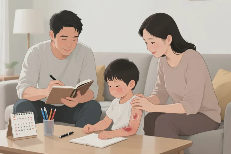 小儿四肢出现湿疹能根治吗(图3)