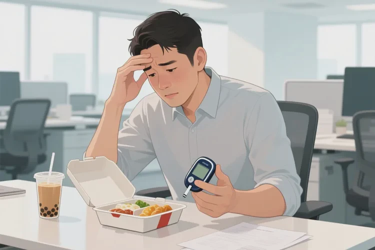 30岁中餐血糖22.5是怎么回事(图1)