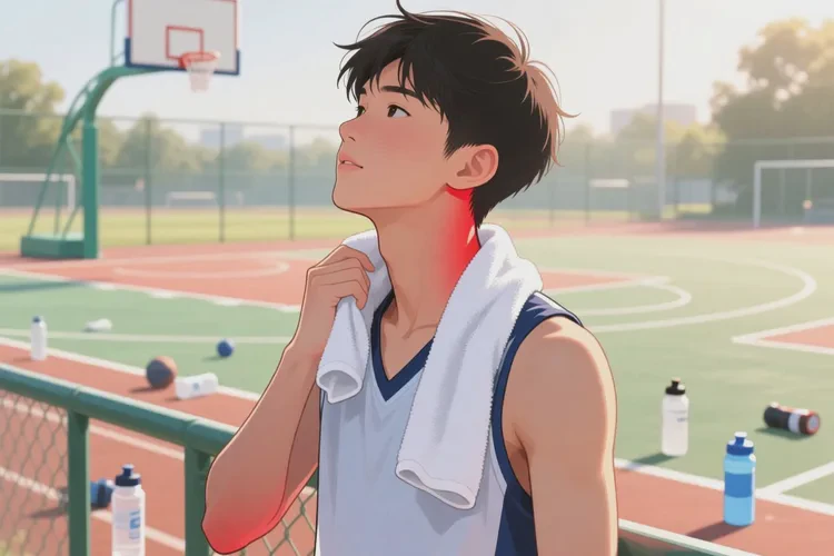 青少年脖子容易长湿疹可以根治吗(图1)