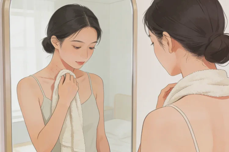 女性脖子上偶尔长湿疹可以根治吗(图2)