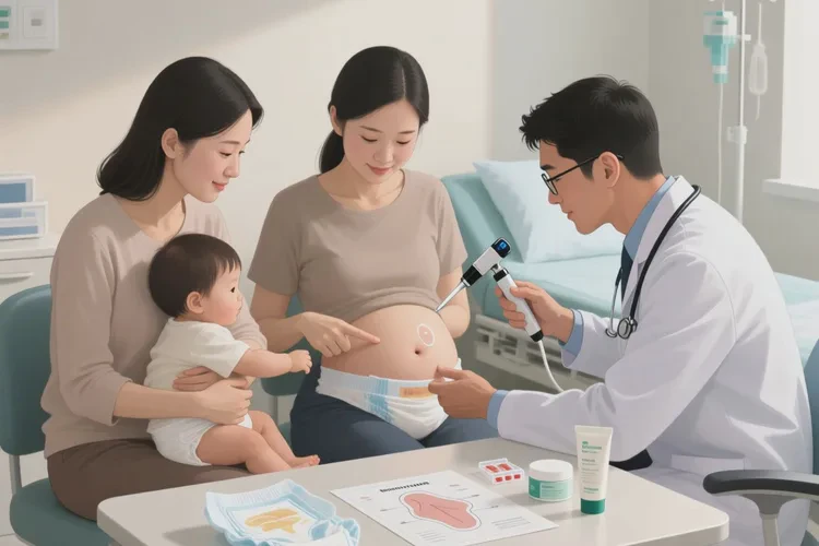 幼儿屁股偶尔长湿疹可以根治吗(图4)