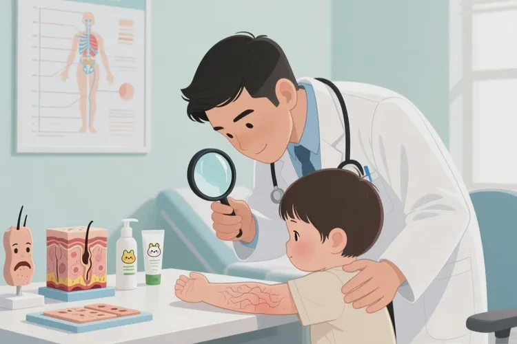 小儿手臂经常起湿疹可以根治吗(图2)