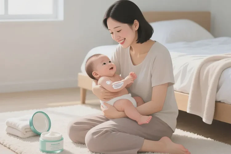 新生儿手臂偶尔长湿疹可以根治吗(图1)